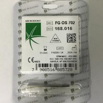 .BROCA CARBIDE  FG OS 702 - 28MM / MICRODONT