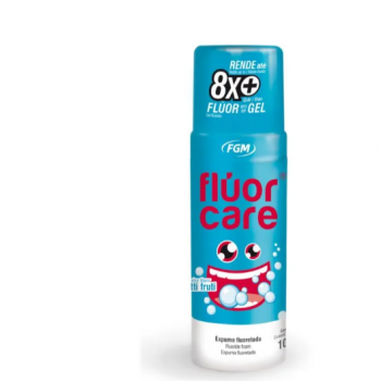 .Fluor em espuma neutro sabor tutti frutti 100g