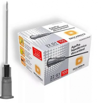 .AGULHA DESC EST 25 X 0,70 MM DESCARPACK