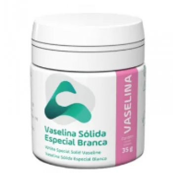 .VASELINA SOLIDA ESPECIAL BRANCA 35 GR - AF DO BRASIL