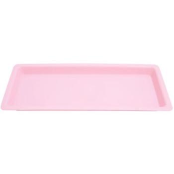 Bandeja plastica para esterilizacao grande rosa claro - 24cm x 15,5cm x 1,5cm ref 87-316 GOLGRAN