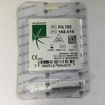 .BROCA CARBIDE FG  702 - 28MM / MICRODONT