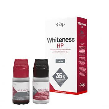 .KIT CLAREADOR WHITENESS HP 35% 3 PACIENTES - C/TOP DAM / FGM