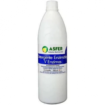 .Detergente enzimatico 5 enzimas 1000ml -ASFER