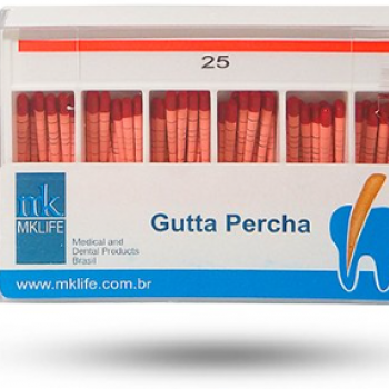 .GUTAPERCHA CALIBRADA N 25 - 120UNID- MK LIFE
