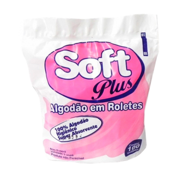 .ROLETE DE ALGODÃO - SOFT PLUS