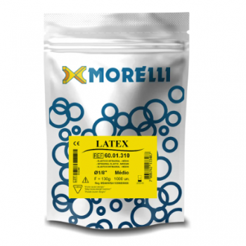 .ELASTICO INTRAORAL LATEX - MEDIO 1/8 - 60.01.310- MORELLI