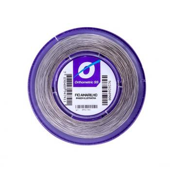 .FIO DE ACO PARA AMARRILHO REDONDO - 0.10 - (0,25MM) - 40G