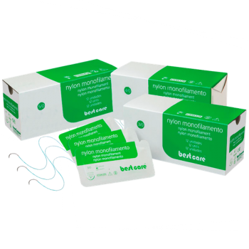.FIO DE SUTURA SEDA 4-0 - AG. 3/8 CT 1,7CM - BESTCARE