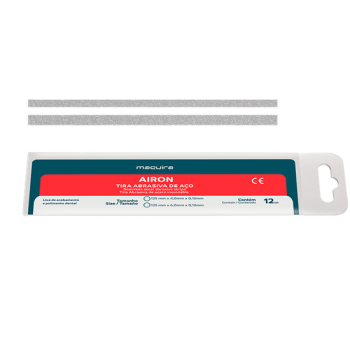 .TIRA LIXA ACO AIRON 4MM - 12UN - MAQUIRA