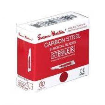 .LÂMINA DE BISTURI DE AÇO CARBONO 15c (UNITARIO) - SWANN-MORTON