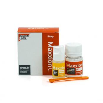 .IONÔMERO DE VIDRO AUTOPOLIMERIZAVEL MAXXION C KIT PÓ 15G + LIQUIDO 10G- FGM