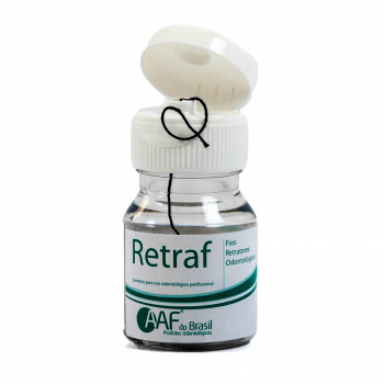 .FIO RETRATOR RETRAF - 000 PRETO - AAF