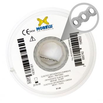 .ELASTICO CORRENTE - CURTO- 1,5M - 60.05.117 - PRATA - MORELLI