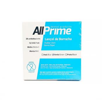 .LENCOL DE BORRACHA 12,7X12,7CM AZUL - ALLPRIME