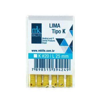 .LIMA K 25MM N 20 - 6UNID.