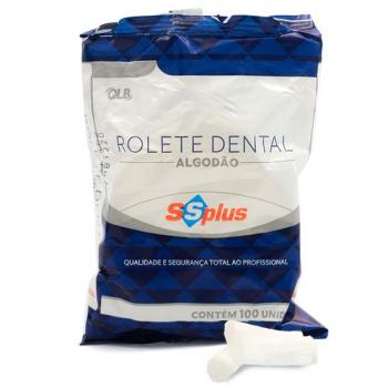 .ROLETE DENTAL ALGODÃO C/100 - SSPLUS