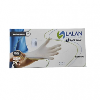 .LUVA P/ PROCED SEM PO LALAN SAFEMAX TAM PP