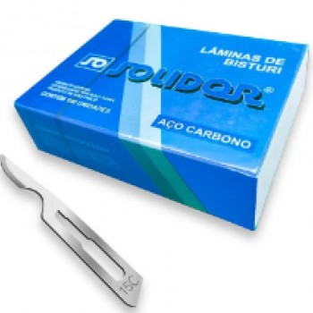 .LAMINA BISTURI 11 CARBONO SOLIDOR C/100