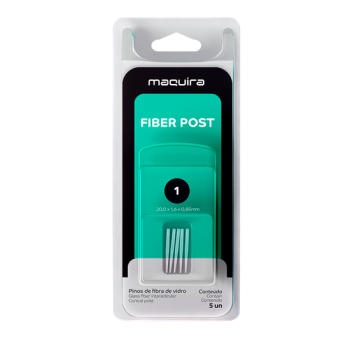 .PINO DE FIBRA DE VIDRO FIBER POST N. 1 - MAQUIRA