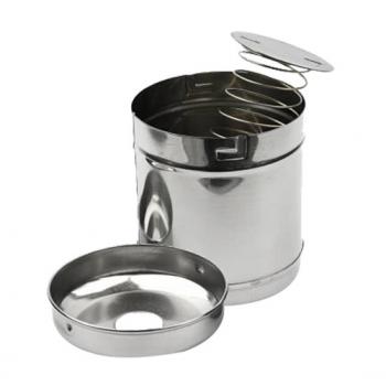 .PORTA ALGODAO INOX 08X10 CM LIMPO C/ MOLA - FAVA