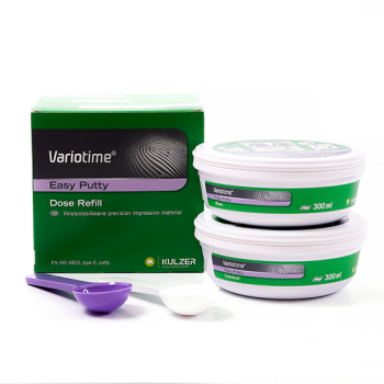 .VARIOTIME - SILICONE ADIÇÃO  - EASY PUTTY 1X 600ML  - DOSE REFIL  - KULZER