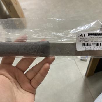 .Espatula inox para gesso cabo de madeira - 11084