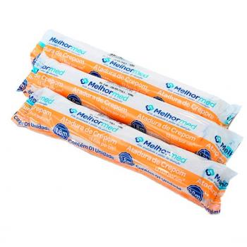 .ATADURA DE CREPOM 13 FIOS 12CM X 1,80M- MELHORMED