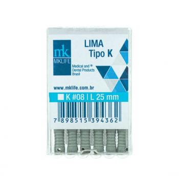 .LIMA TIPO K-MKLIFE #08/ L 25MM