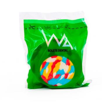 .ALGODAO ROLETE COLORIDO 100UNID.