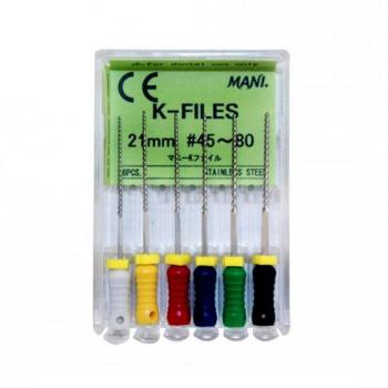 .LIMA MANI-K FILES #45-80/25MM