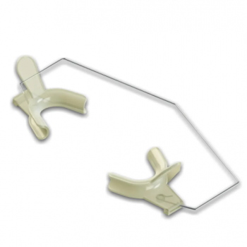 .AFASTADOR LABIAL TRANSPARENTE GRANDE - 75.01.043 - MORELLI