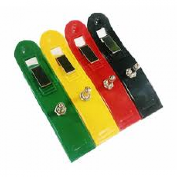 .ELETROD REUTIL CARDIO CLIP ADU PERIF CJ 4 CLIPS CORES VERM/A -029425