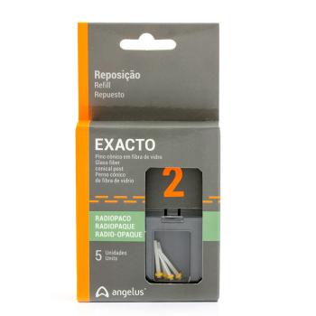 PINO DE FIBRA DE VIDRO EXACTO N 2 5 UNID. ANGELUS