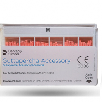 .GUTAPERCHA ACESSORIA 28MM M - DENTSPLY SIRONA