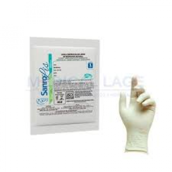 .Luva esterilizada cirurgica 7,5- sanro