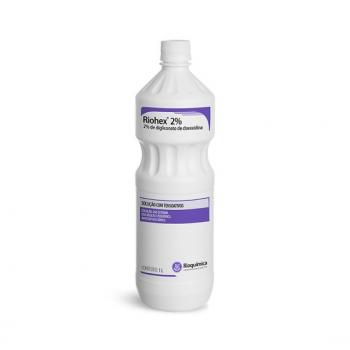 .ANTISSEPTICO CLOREXIDINA RIOHEX 2% DERGEMANTE 1L