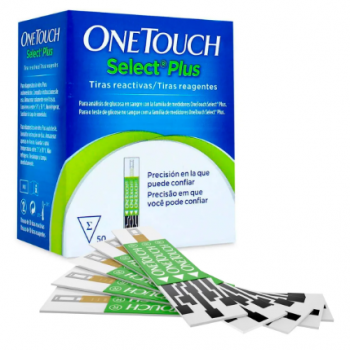 .TIRAS REAGENTE ONETOUCH- SELECT PLUS FLEX C/50 UN