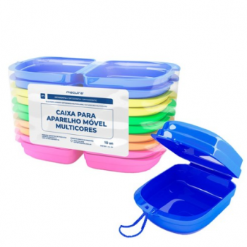 .CAIXA PARA APARELHO ORTODÔNTICO C/10 - MAQUIRA