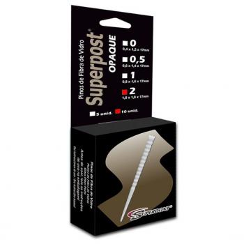 .PINO FIBRA DE VIDRO SUPERPOST OPAQUE REFIL N 2 5UNID.