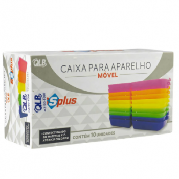 .CAIXA PARA APARELHO ORTODÔNTICO C/10 - SSPLUS