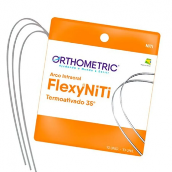 .ARCO FLEXY NITI TERMOATIVADO REDONDO - 12 SUPERIOR - ORTHOMETRIC - 51.35.2012