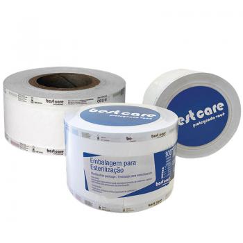 ROLO PARA ESTERILIZACAO 10CMX100M BEST CARE