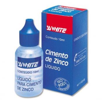 .CIMENTO DE ZINCO LIQUIDO - FR 10ML SSWHITE - SS WHITE