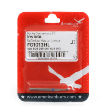 .Ponta diamantada 1013HL- American burrs