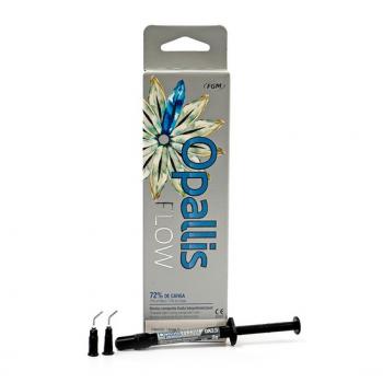 .Resina composta fotopolimerizavel odontopediatria cor B0,5 seringa com 2g