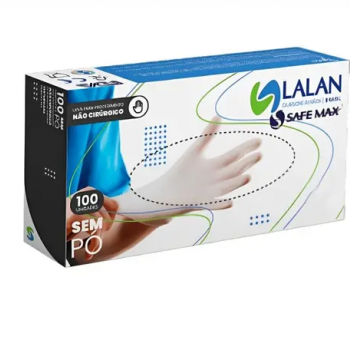 .LUVA P/ PROCED SEM PO LALAN SAFEMAX TAM P
