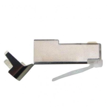 Plugue Conector RJ 45 CAT5e Blindado + Aterramento