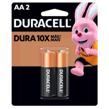 Pilha Alcalina AA 02Un - Duracell