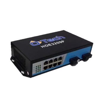 Switch 08 Portas Fast Poe + 02 Portas Optical - HOE3209P- OTECH